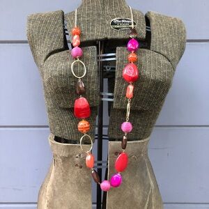 Stella & Dot Colorful Beaded Necklace